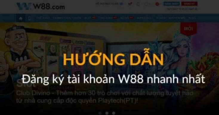 Hướng dẫn cách thức tham gia nhà cái W88